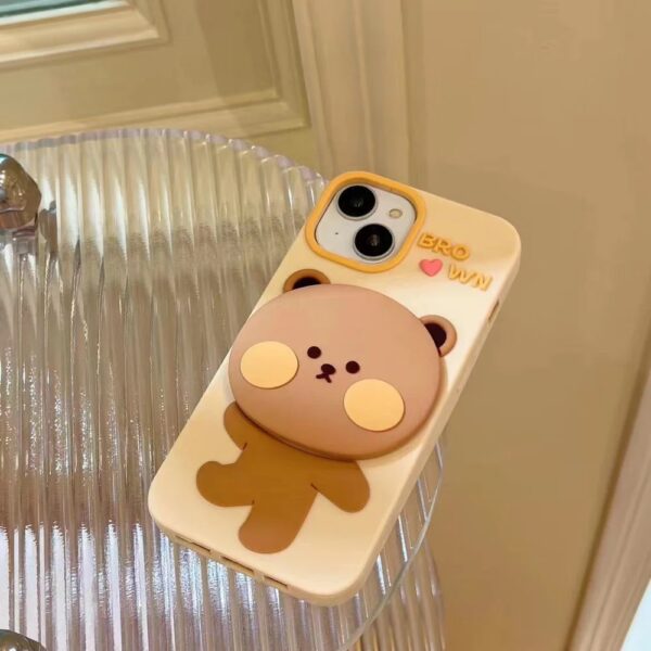 Mirror Bear Silicon Phone Cases For iPhone - Image 5