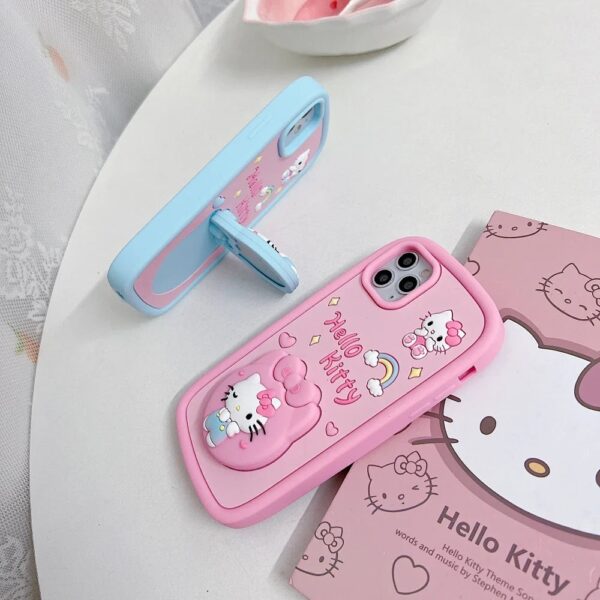 Hello Kitty Mirror Silicon Phone Cases For iPhone - Image 5