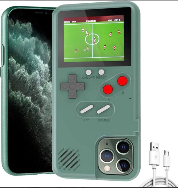 Retro Gameboy Case, Playable 3D Console Design, Shock-Absorbent Bumper - Image 2