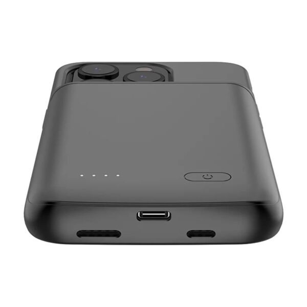 Premium Battery Charging Case for iPhone , 12000mAh Extended Battery Charger Phone Case Support Audio Function - Image 4