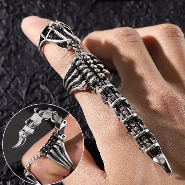 THE SCORPION STING | Innovative Knuckle Full Finger Adjustable Ring