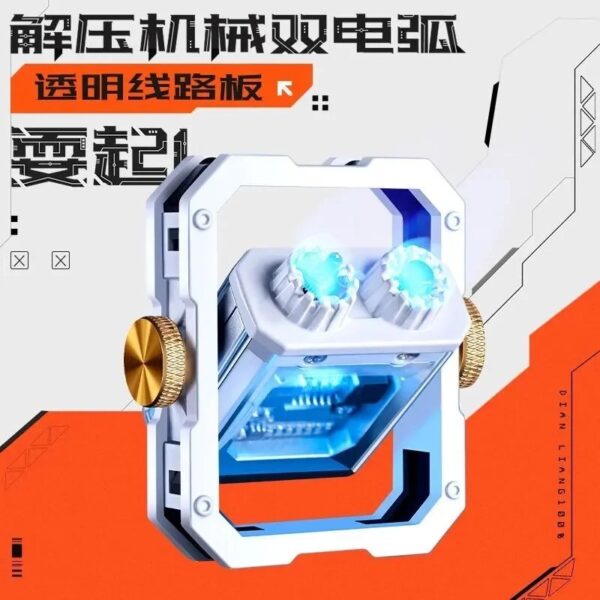 New Fidget Spinner Lighter Creative Fidget Spinner Electronic Pulse Lighter USB Windproof Double Arc Lighter Type-c Rechargeable Decompression Toy Gift

New Fidget Spinner Lighter Creative Fidget Spinner Electronic Pulse Lighter - Image 3