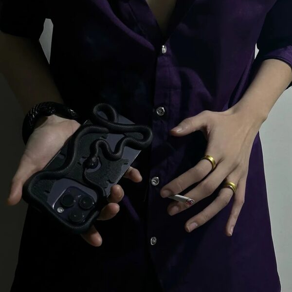 Mystic Serpent 3D Hollow Case - iPhone - Image 3